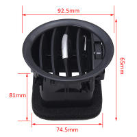 Cubierta De Ventilador De Aire A/C Cromo/ Negro 13417363 Para Opel ADAM CORSA D MK3 Vauxhall 2201099 Instalación De Climatización - details 0