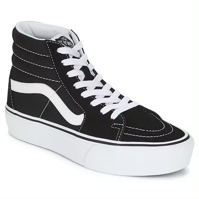 Zapatillas Vans Negras Sk8 Plataforma - 1