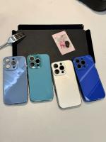 Funda De Teléfono Electroplated Frame Con Espalda De Vidrio Para iPhone 17 pro Max Compatible Con 15 14 13 16 12 Lentes Anti Caída 11 Protectora - details 1