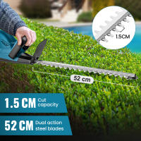Cortasetos eléctrico de 2500W sin escobillas , cortacésped de 15000 RPM, podadora de setos para paisajismo de jardín, herramienta para batería de 18V-21V - details 2