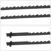 Juego De Hojas De Sierra 24/48pcs Acero Carbono Profesional Corte Rápido Madera Y Metal Fino Herramienta De Corte - details 3
