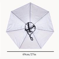 Sombrero Con Paraguas De Protección Solar Ligero Montado En La Cabeza Tipo De Paraguas Sin Marca Procedente De China Continental - details 0
