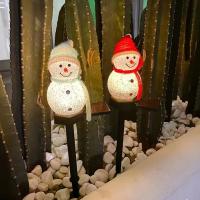 Luces Solares Para Jardín De Navidad En Forma De Payaso Decoración Exterior E Interior Luz LED Autónoma IP55 Para Ambientes Festivos - details 12