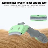 Furmins Peine Para Perros Y Gatos Desmontable Afilado De Acero Inoxidable Herramienta De Recogida De Pelos Para Cachorros Y Caniches - details 8