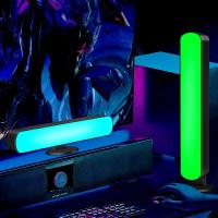 2pcs Luz Nocturna LED RGB Con Control Remoto Para Decoración De Habitación De Juego Sala De TV Barra Música Rítmica Lámpara Sin Incluir Baterías - details 4