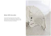 CREATE - Ventilador Industrial de suelo -  AIR FLOOR RETRO - details 1