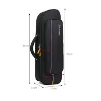 Bolsa De Trompeta Negro De Tela Oxford Suave Estuche De Almacenamiento Para Instrumentos Musicales Tamaño 22.44 X 6.69 X 5.12 Pulgadas - details 5