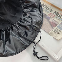 Sombrero De Sol Para Mujer Estilo Coreano Con Gran Alas Protección Solar Sombrero De Pescador Negro Gorra Casual De Verano - details 1