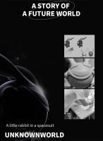 Proyector De Noche Para Niños Con Control Remoto Y Diseño Ajustable De 360 Grados Estrella Astronauta Nebulosa Galaxia Iluminación Incluye Baterías - details 1