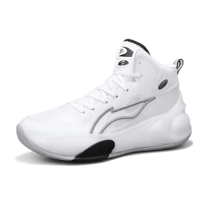 Zapatillas De Baloncesto Para Hombres Cómodas Transpirables Con Colchón Antideslizante Nueva Moda Deportiva Al Aire Libre Zapatillas De Correr - 1