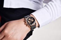 Reloj De Pulsera De Cuarzo BENYAR 2024 Para Hombre Marca De Lujo Cronógrafo Deportivo Resistente Al Agua De Acero Inoxidable Con Correa De Cuero Relojes Hombre - details 7