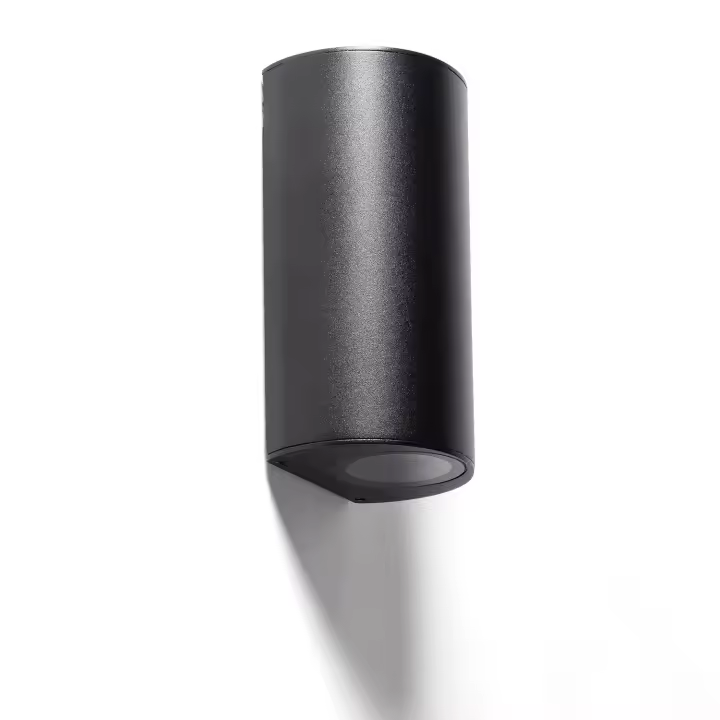 Ledkia Aplique de Pared Exterior Doble Brong Negro - 1