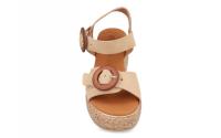Sandalia de Plataforma Mujer 3777 BDA: Estilo Natural y Confort Premium Eleva tus pasos este verano con la elegancia rústica de las sandalias BDA. Este modelo destaca por su diseño de inspiración orgánica, combinando la suavidad del serraje con detalles - details 3