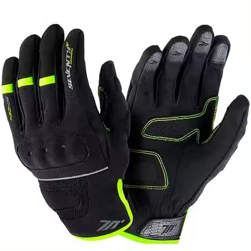 GUANTE SD-C54 VERANO URBAN HOMBRE NEGRO/AMARILLO FLUOR  Raíz MENSUAL OUTLET MOTOSOTORE MARCAS Ropa moto Guantes SEVENTY DEGREES - 1