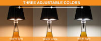Lámpara De Mesa Inalámbrica Para Botellas De Vino LED Luz De Botella Para Uso Exterior Control Táctil Ideal Para Restaurantes Bares Festivales Y Fiestas - details 9
