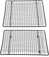 Estante de enfriamiento y horneado, estante de enfriamiento y horneado de acero inoxidable antiadherente para hornear bandeja de parrilla para galletas/pastel/Pan - details 2