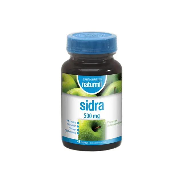 SIDRA (Vinagre de manzana) 500 mg  45 cápsulas Dietmed - 1