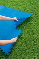 LILI HOME 🧩 Pack de 9 Piezas de Suelo para Piscina – Foam Azul Tamaño por pieza: 50 x 50 cm | Grosor: 2.5 mm | Cobertura total: 2.25 m² aprox. Es ideal para crear una superficie segura, limpia y cómoda alrededor de piscinas, en zonas de juego o cualq - details 6