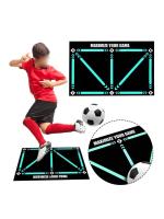 Alfombra De Entrenamiento De Fútbol Gruesa 60x90cm Duradera Antideslizante Plegable Para Niños Y Adultos Para Interior Y Exterior - details 4