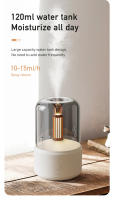 Difusor de aceites esenciales, difusor de aromaterapia de 120 ml con función de apagado automático, difusores ultrasónicos para aceites esenciales, humidificador de vapor frío con luces cálidas, para el hogar y la oficina - details 6