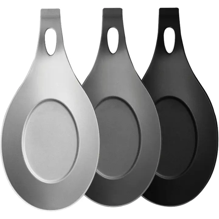 soportes de silicona para cucharas, resistentes al calor, para utensilios de cocina, para estufa. - 1
