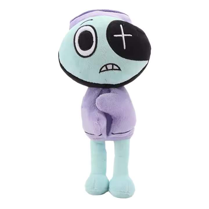 Muñeco De Peluche Astro Dandy's World 27cm/10.63in Juguete De Videojuegos Para Decoración De Habitación Regalo De Cumpleaños Para Niños Material De Peluche Corto Relleno De Algodón PP - 1