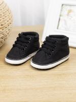 Meckior Zapatos De Bebé Para Todas Las Estaciones Altos Y Duraderos Para Niños Y Niñas Cordones Antideslizantes Primeros Pasos - details 2