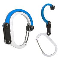 Gancho Rotativo De 360 Grados Multifuncional Con Engrosado Fuerte Para Camping Y Senderismo Haltalón De Viaje Para Mochila Herramienta De Bolsillo Para Exteriores - details 9