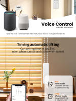Motorizador Inteligente WiFi Tuya Para Cortina Cadenas Rollos De Herrajes Con Timer RF Control Remoto Alexa Google Assistant - details 3