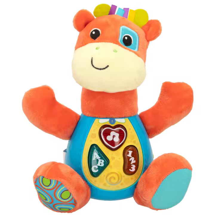 Winfun Peluche jirafa que habla c/luces en español - 1