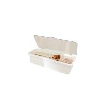 Caja De Almacenamiento Para Cepillos De Maquillaje Transparente De Acrílico 1pc/2pcs Con Cinta Para Proteger De Polvo Ideal Para El Hogar Y La Mesa - details 6
