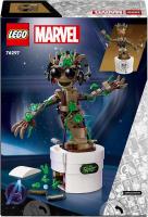 Lego Marvel Groot Bailarín,  Groot Bailarín Figura Articulada  Lego 76297 - details 5