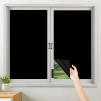Cortinas De Blackout Completo Mejoradas Con Cinta Mágica Bloqueo De Calor Y UV Desmontable Película De Ventana DIY Cubierta De Ventana Sombreada Cortinas Modernas - details 8