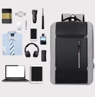 Mochila Negocios Impermeable Para Hombres Con USB Capacidad Grande Para Portátil De 15.6 Pulgadas Bolsa De Escuela Para Hombres - details 2
