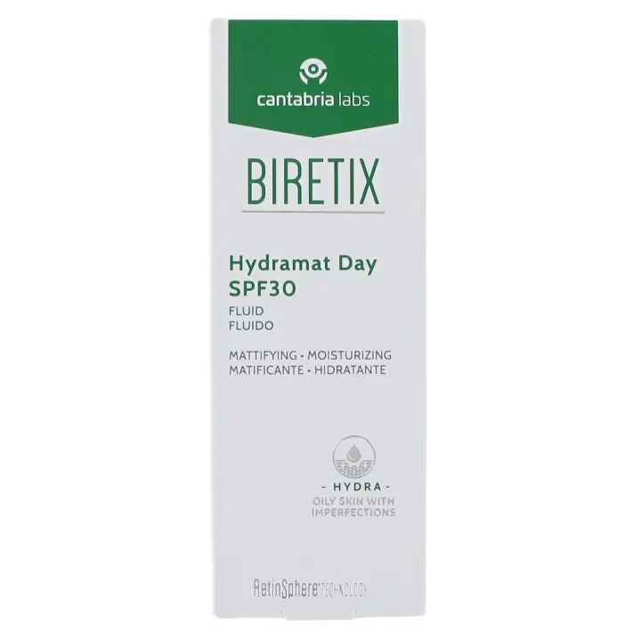 Cantabria Labs Biretix Hydramat Day SPF 30 Fluido 50ml - 1