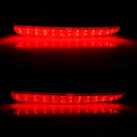 Luz De Freno LED Roja ANGRONG Para Honda Civic X FK Type R 09/2016-en Adelante Reflector De Parachoques Trasero Pieza Completa - details 2