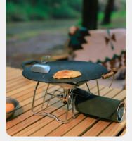 Soporte Portátil De Acero Inoxidable Para Estufa De Camping Con Relleno De Barbacoa Plegable Y Tripie De Brazo Para Grill Accesorios De Cocina Al Aire Libre 3 Piezas - details 1