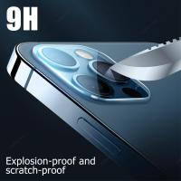 2PCS Vidrio Templado De Seda Para Lente De Cámara De iPhone 13 12 11 Mini 14 15 pro Max Cubierta Total Protectora Compatible Con Serie iPhone 15 14/13/12/11 - details 5