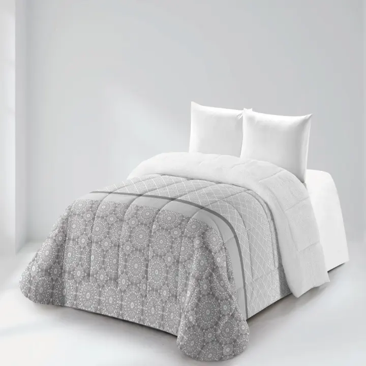 Vivid Torral - Edredón Borrego Estampado Steel Invierno Alta Calidad Efecto Térmico Tacto Pluma Suave y Cálido 90 - 105 - 135 - 150 cm - 1