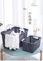 Cesta De Compras Portátil Supermercado Cesta De Alimentos Cesta De Almacenamiento Para Baño Cesta De Panadería Cesta De Almacenamiento Versátil - details 0