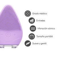 Edicare, Cepillo Limpiador Facial, Exfoliación facial, resistente al agua - details 1
