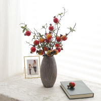 Modelo De Fruta De Persimón Artificial Decoración Para Fotografía Boda Casa Regalo Navidad Halloween Agradecimiento DIY Plantas Falsas - details 7
