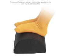 Cojín De Soporte Para Pies Semicírculo De Alta Resilencia Almohada Masajeadora Portátil Para Viajes Y Oficina Tamaño 40x20x10cm Para Adultos - details 0