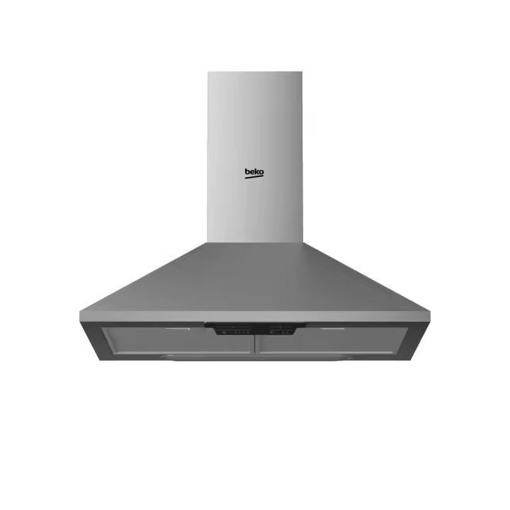 Campana Decorativa Piramidal BEKO HCP61310I 60cm 200m³/h Clase C Inox  | 65dB, Niveles Extracción 3 - 1