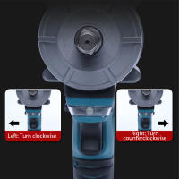 Llave de impacto eléctrica inalámbrica sin escobillas, alta tasa de impacto, gran torque de 3000 N.m, interruptor de velocidad variable, compatible con herramientas eléctricas de batería Makita 18V-21V, adecuada para reparaciones del hogar, bricolaje - details 2