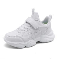 Zapatillas Blancas Para Niños Y Niñas Deportivas Casuales Transpirables Con Cordones Antideslizantes Todoterreno Talla 27-40 - details 13