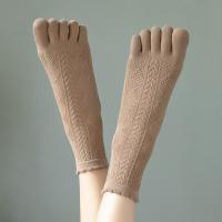 6 Pares De Calcetines Finos Para Verano Para Mujer Con Dedos Separados Media Pierna Deporte Algodón Poliéster Spandex - details 6