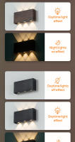 Lámpara De Pared Remotamente Controlada Con Luz Nocturna Y Dimming Toque Carga Tipo-C Decoración Para Pasillo Y Escalera 3 Colores 5200mAh - details 16