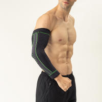 Manguitos de compresión para hombres y mujeres, soporte de brazo transpirable antideslizante para tendinitis, codo de tenis, 1 piezas - details 4