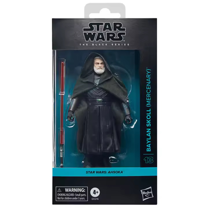 Figura Baylan Skoll Mercenary Ahsoka Star Wars 15cmFigura  Coleccionable - Idea de Regalo- Mercancia Oficial - Juguetes para Niños y Adultos - Movies Fans - Muñeco para Coleccionistas y Exposición - 1
